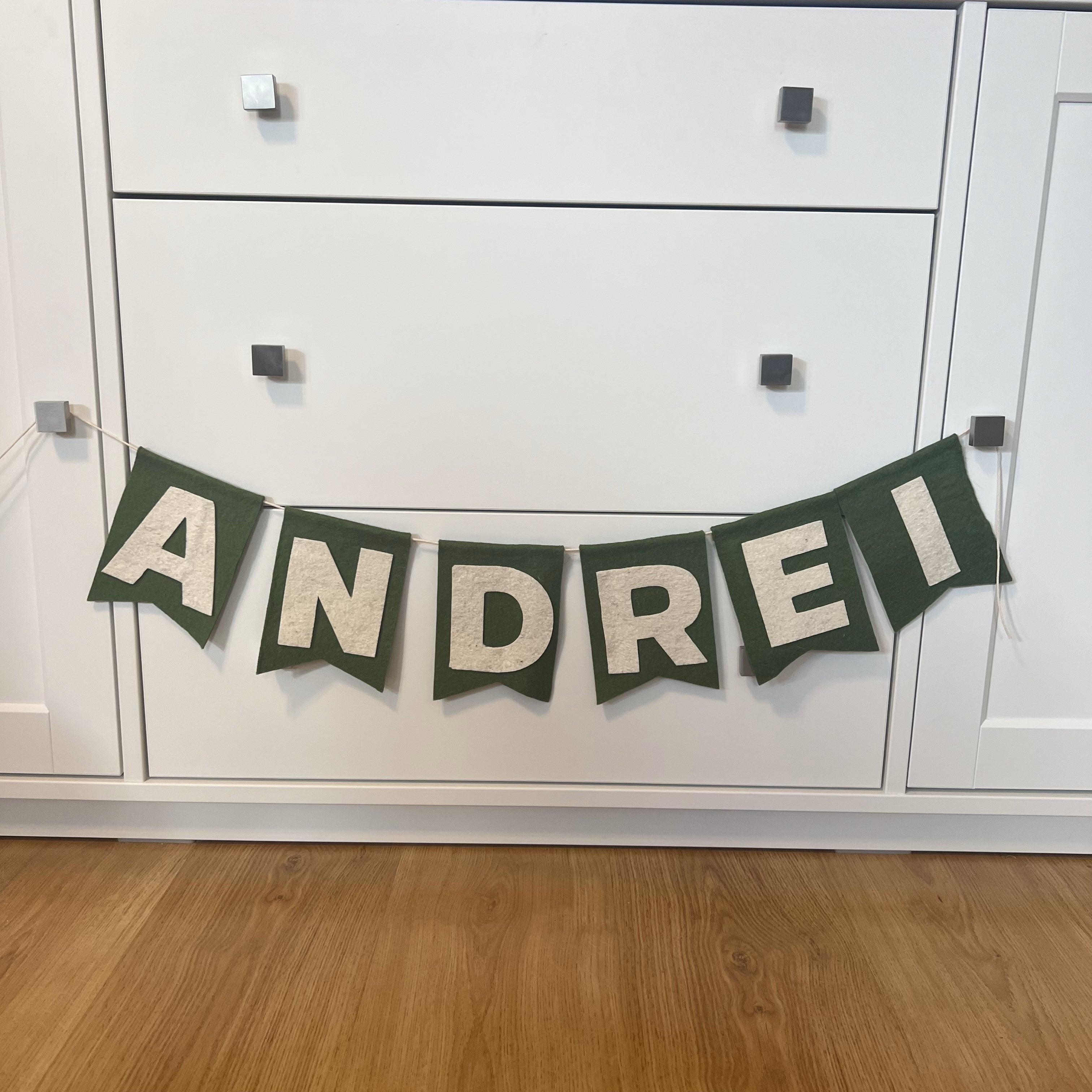 Ghirlanda personalizata cu nume