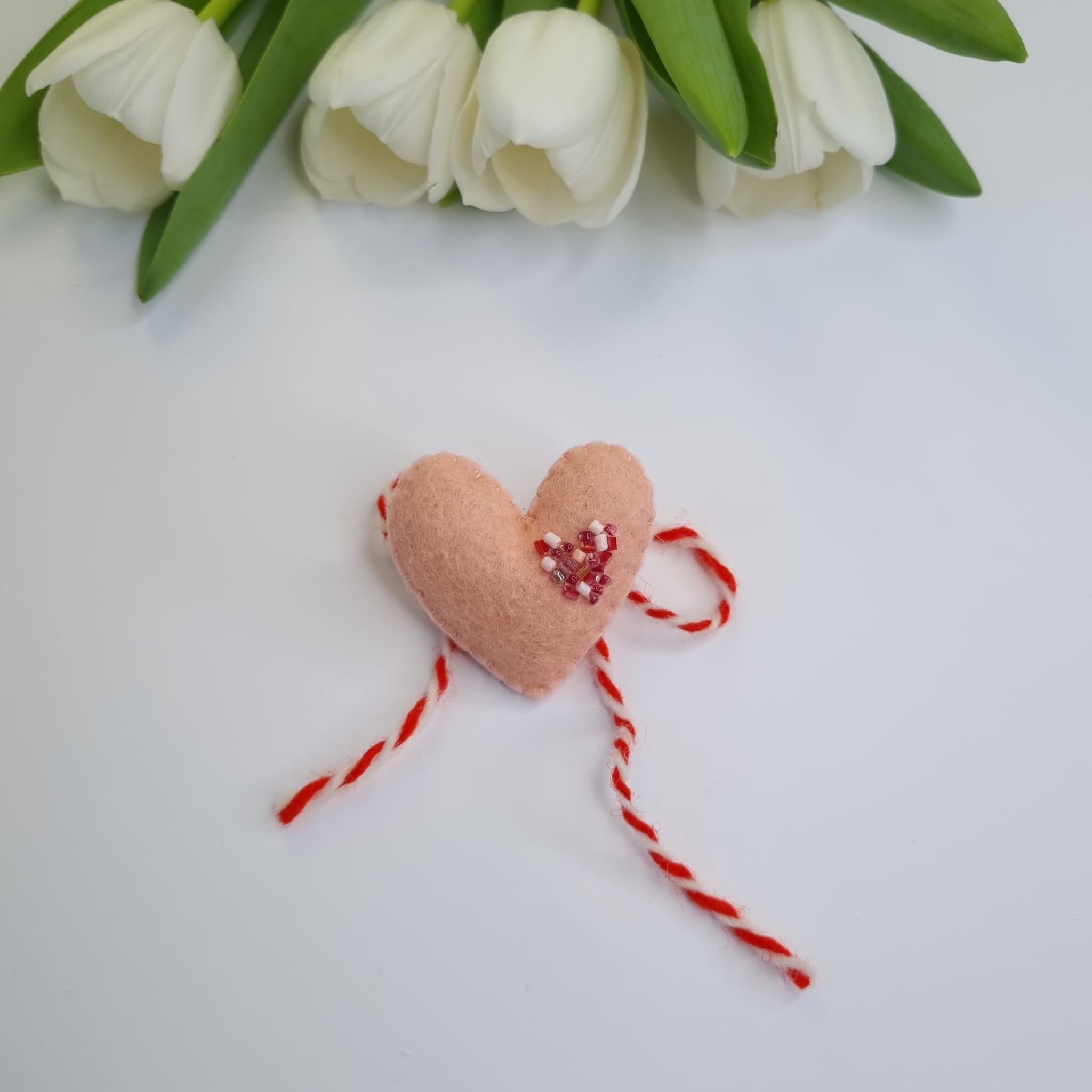 Martisor Inima decorata